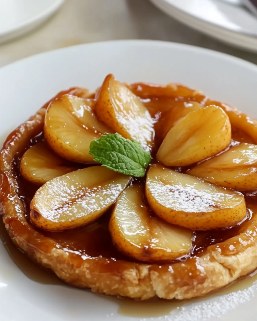 Tarta Tatin de Pera