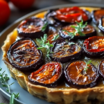 Tarta de Berenjenas con Tomates Secos