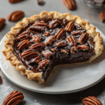 Tarta de Chocolate con Nueces Pecanas y Bourbon