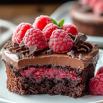 Tarta de Chocolate y Frambuesa