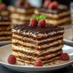 Tarta de Crepas de Chocolate