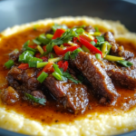 Tazón Cajún de Carne y Grits