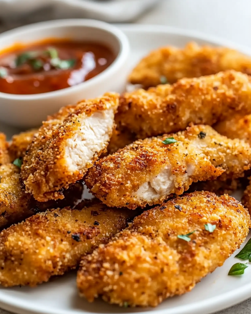 Tendones de Pollo Crujientes al Aire
