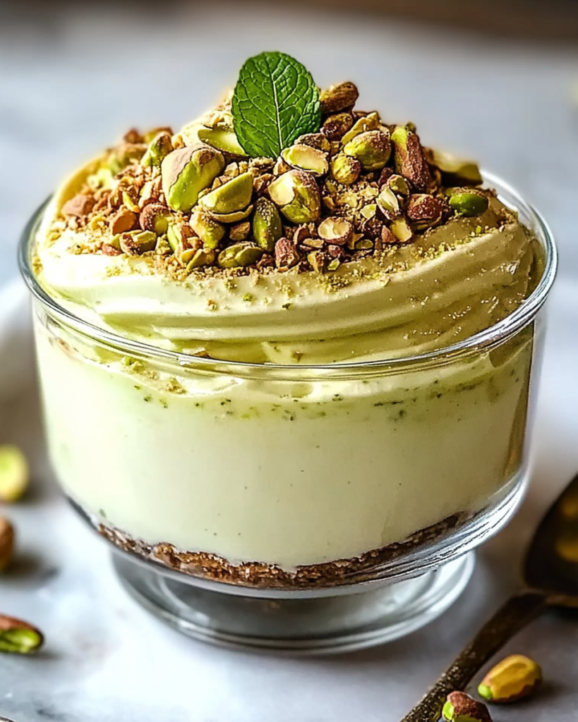 Tiramisú de Pistacho