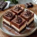 Barras de Cheesecake de Chocolate Caliente First Image First Image
