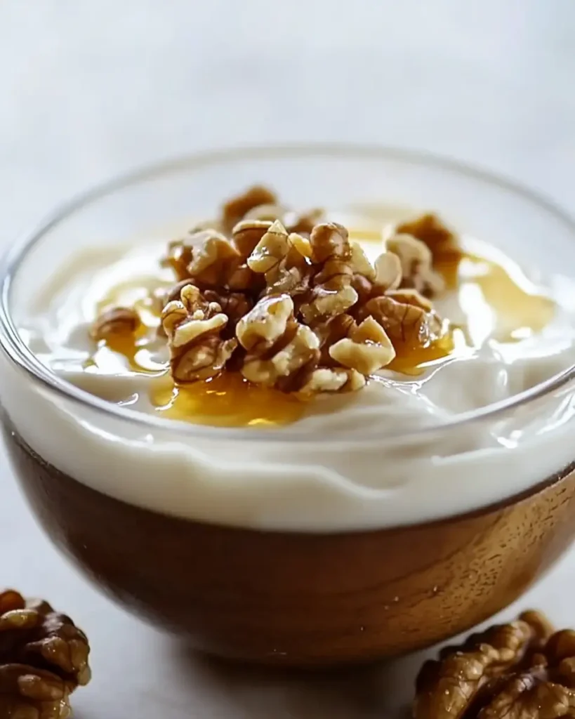 Yogur griego con nueces y miel First Image First Image