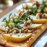 Flatbread de Pera y Gorgonzola First Image First Image
