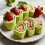 Rollos de Matcha y Fresa First Image First Image