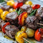 Kebabs de Res al Romero y Ajo First Image First Image