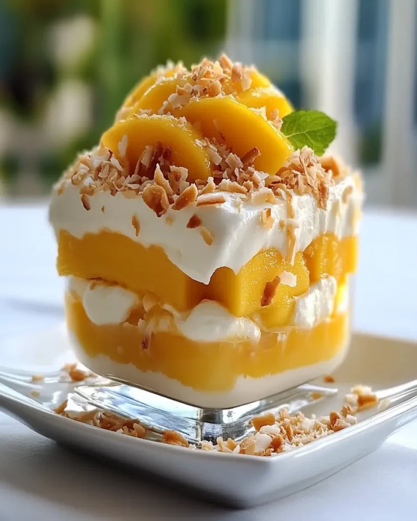 Mango Float con Toque de Coco First Image First Image