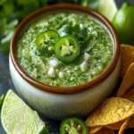 Salsa de Cilantro, Ajo, Jalapeño y Lima First Image First Image