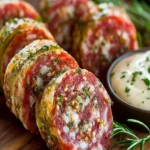 Rollitos de Salami Keto Irresistibles First Image First Image