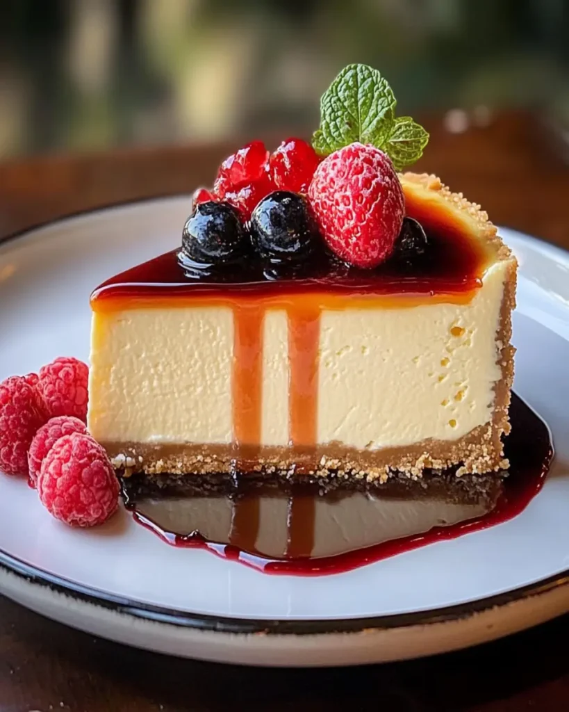 Tarta de Queso con Centro de Bizcocho First Image First Image