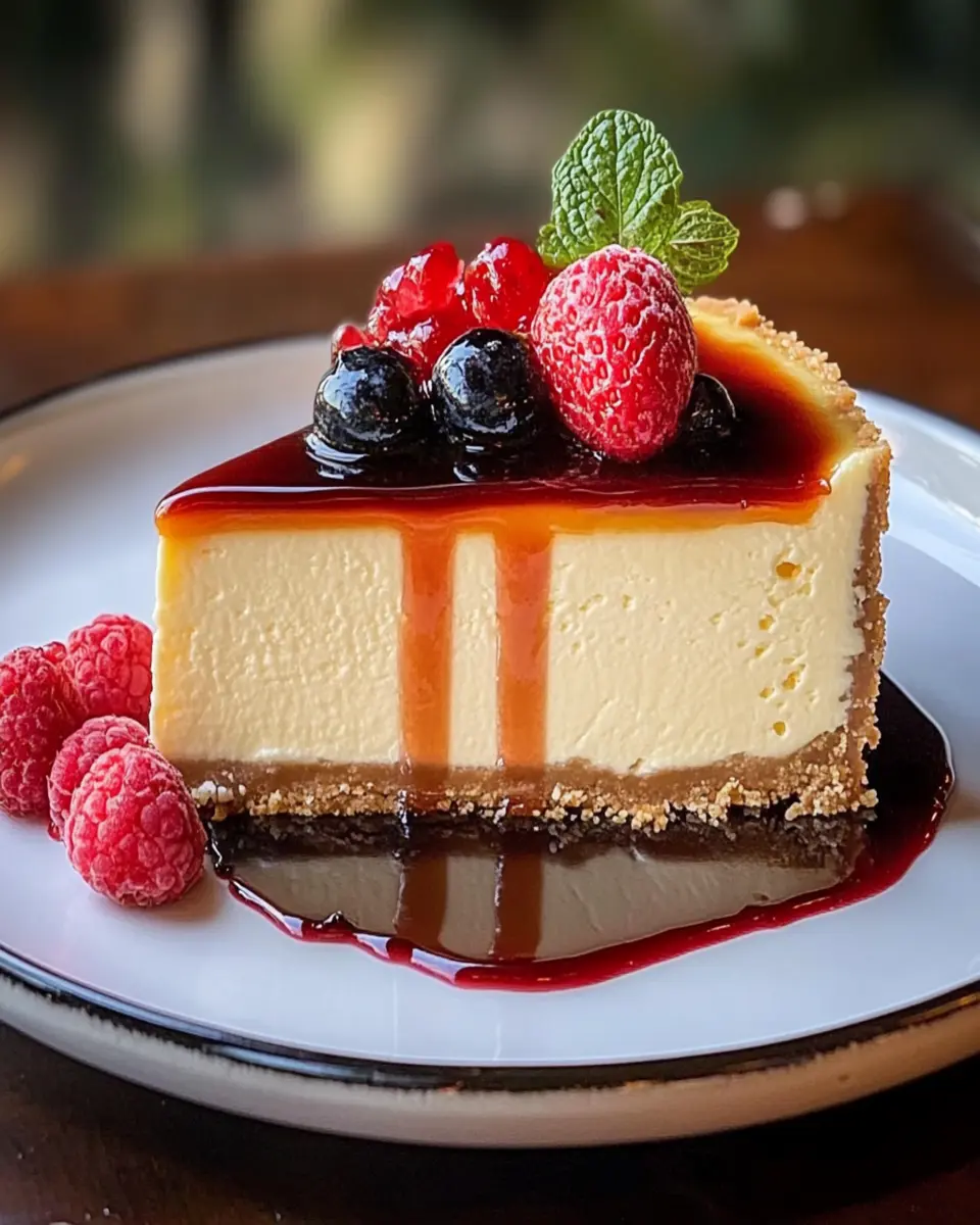 Tarta de Queso con Centro de Bizcocho First Image First Image