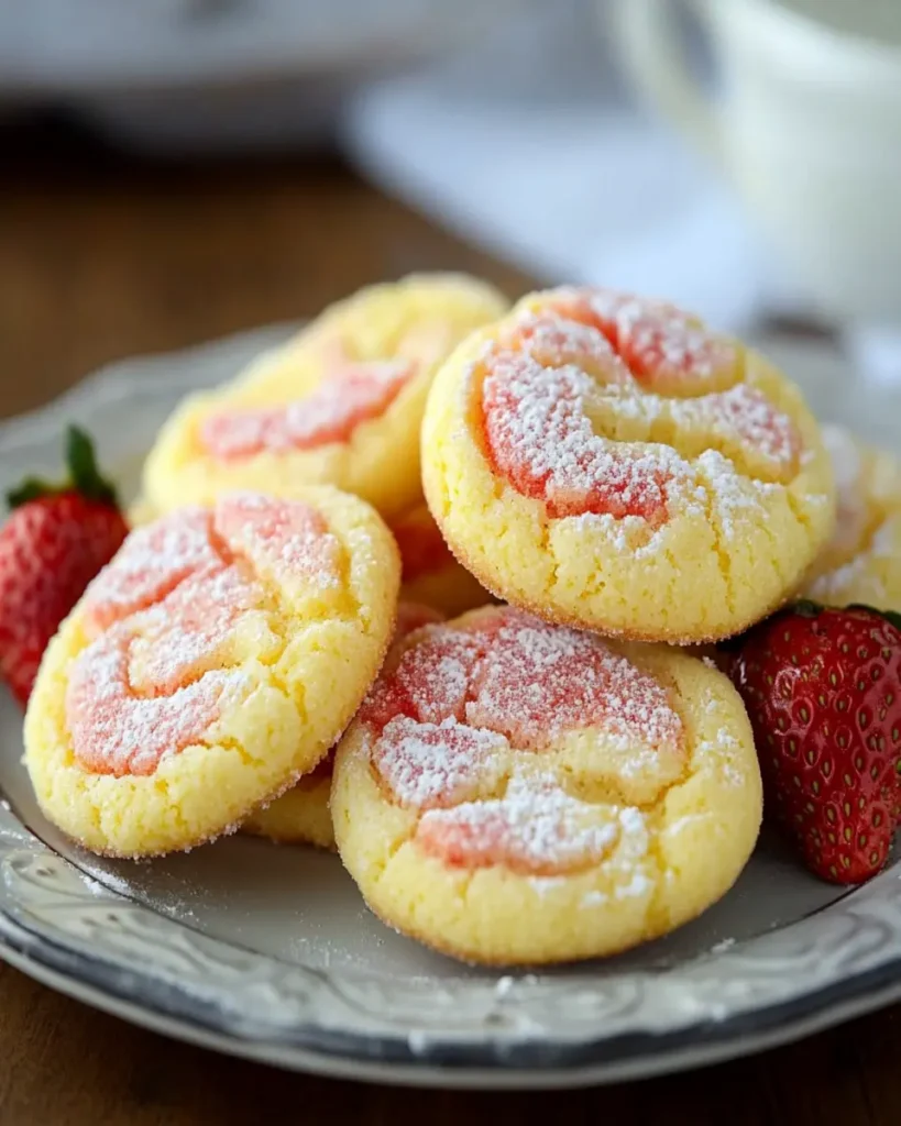 Galletas de Limón y Fresa First Image First Image