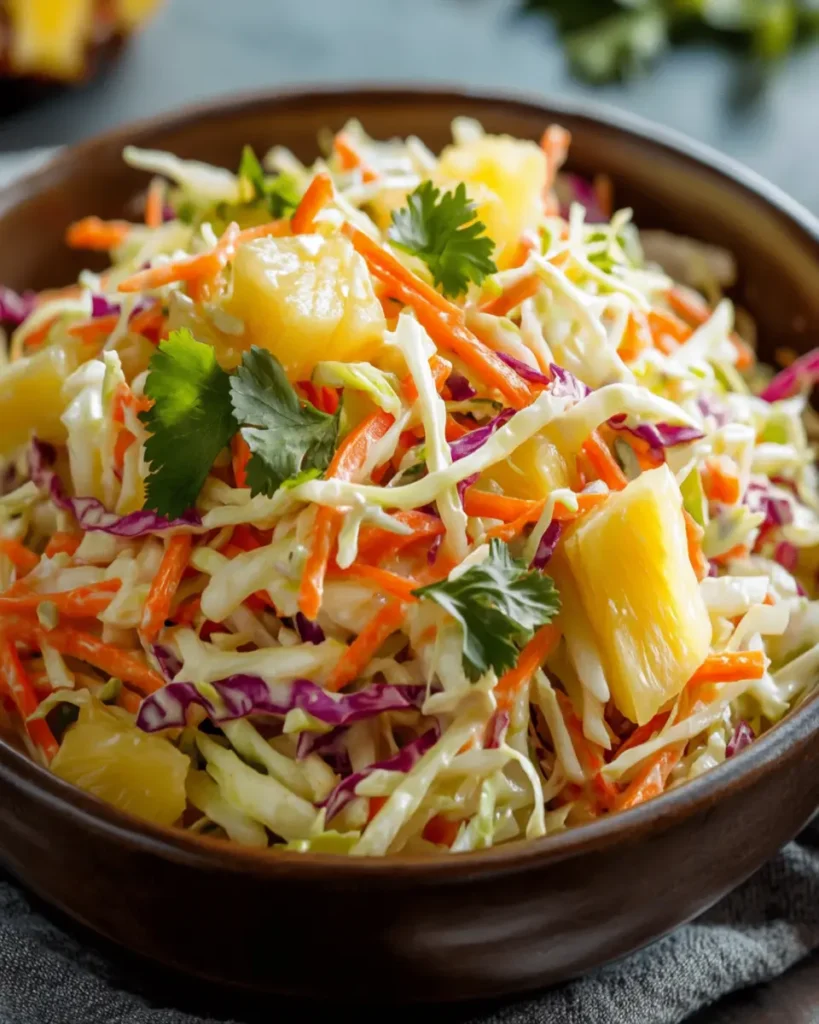 Ensalada Fresca de Coleslaw Tropical First Image First Image