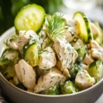 Ensalada de Pollo con Pepinillos en Vinagre First Image First Image