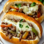 Philly Cheesesteak de Carne Molida First Image First Image