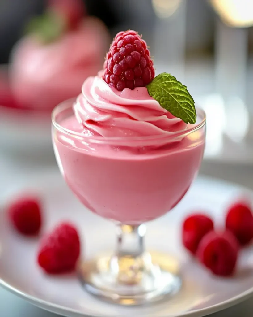 Mousse de Frambuesa First Image First Image