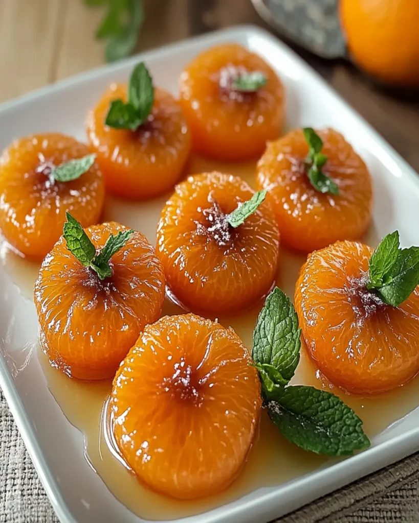 Mandarinas Caramelizadas al Horno First Image First Image