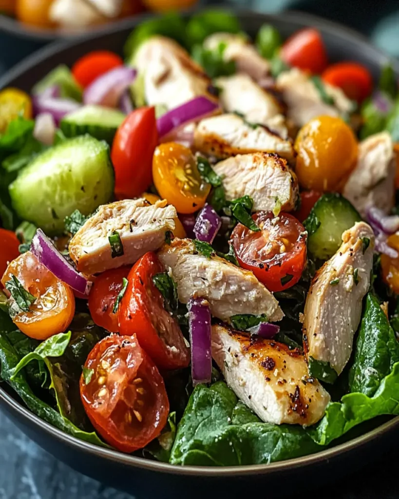Ensalada de Pollo al Estilo Grinder Italiano First Image First Image
