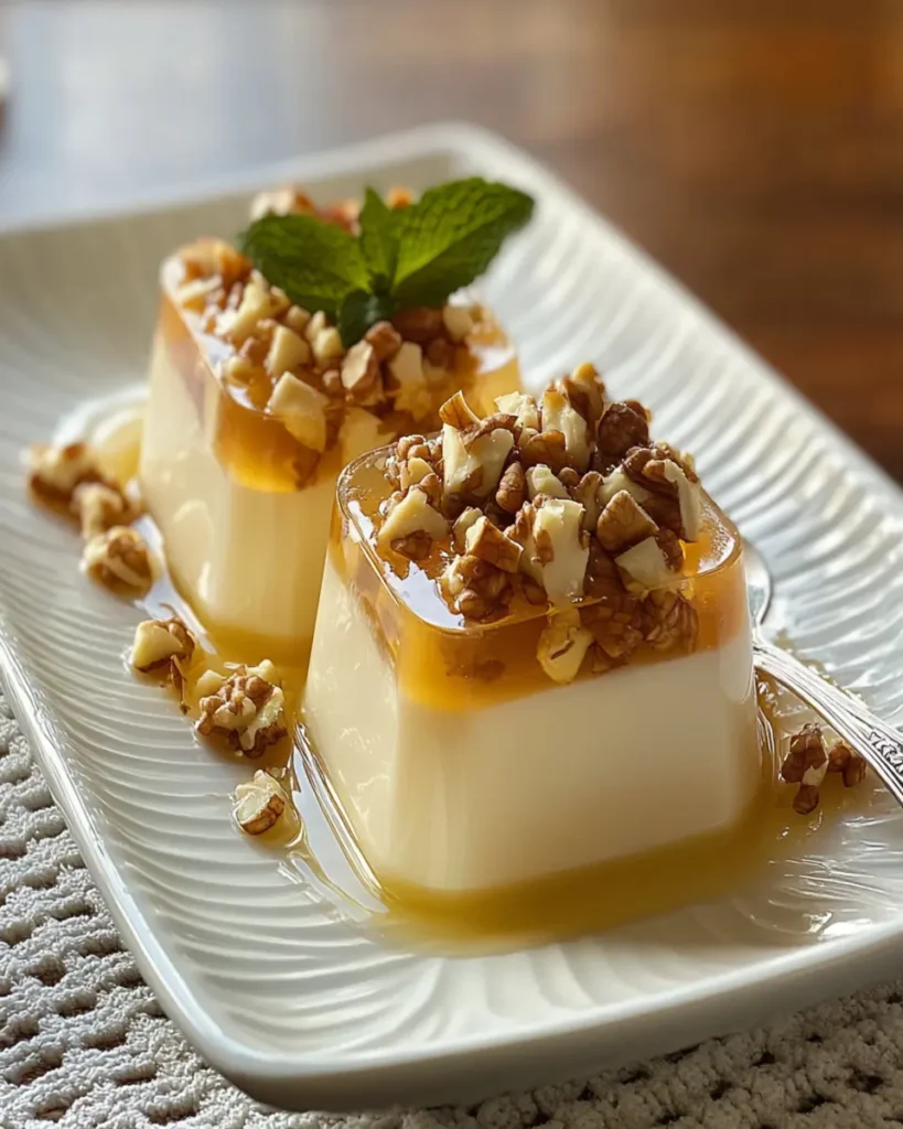 Gelatina de Nuez y Queso First Image First Image