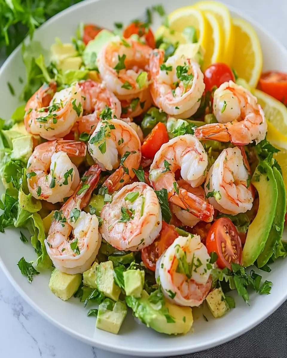 Ensalada Fresca de Camarones First Image First Image