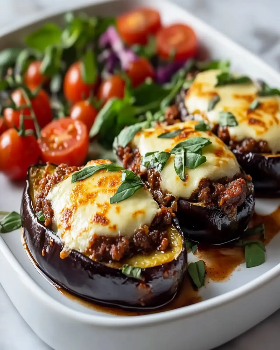 Berenjenas al Horno con Ragu de Carne y Mozzarella Ahumada First Image First Image