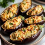 Berenjenas Rellenas de Queso Delicioso First Image First Image