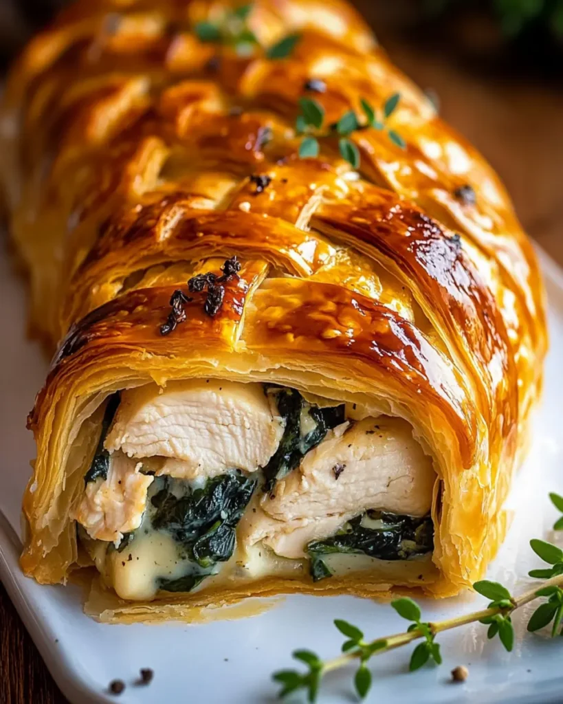 Wellington de Pollo en Hojaldre First Image First Image