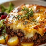 Pastel de Carne y Papas con Queso First Image First Image