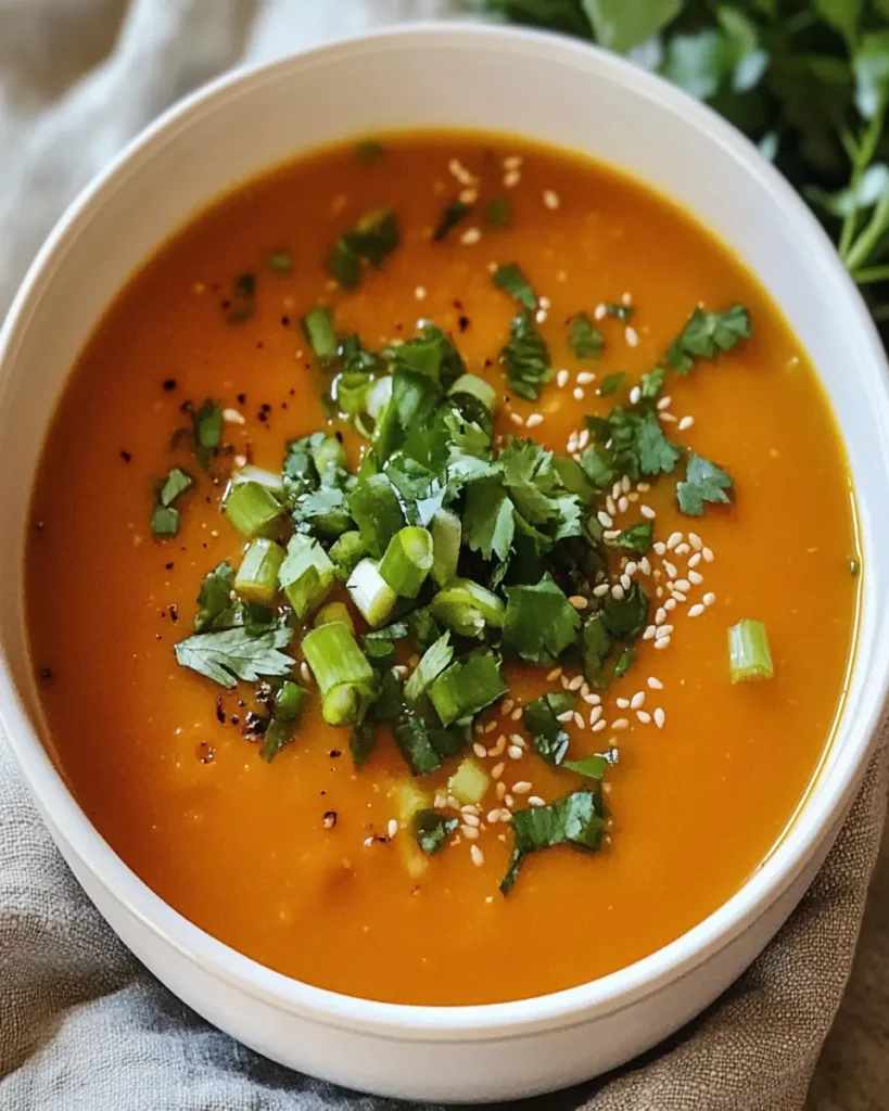 Sopa Picante de Miso y Zanahoria para Noches Acogedoras First Image First Image