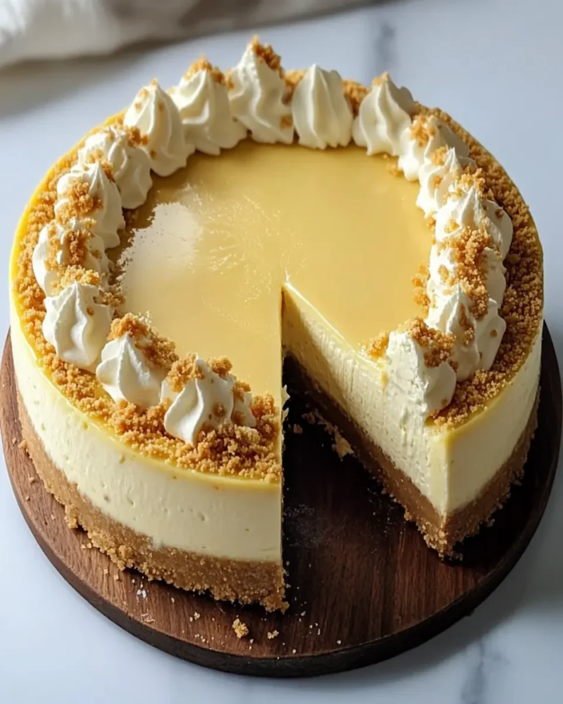 Cheesecake de Vainilla con Mantequilla Dorada First Image First Image