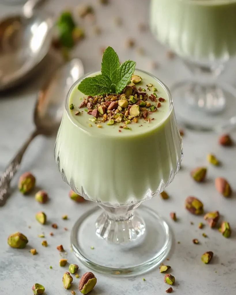 Panna Cotta de Pistacho First Image First Image