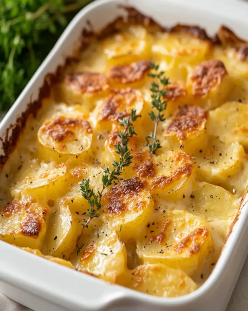 Cazuela de Papas con Queso Deliciosa First Image First Image