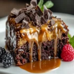 Pastel de Chocolate y Caramelo First Image First Image