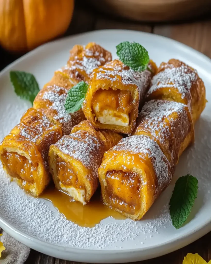 Rollitos de French Toast de Calabaza First Image First Image
