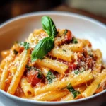 Pasta Cremosa de Tomate y Ajo First Image First Image