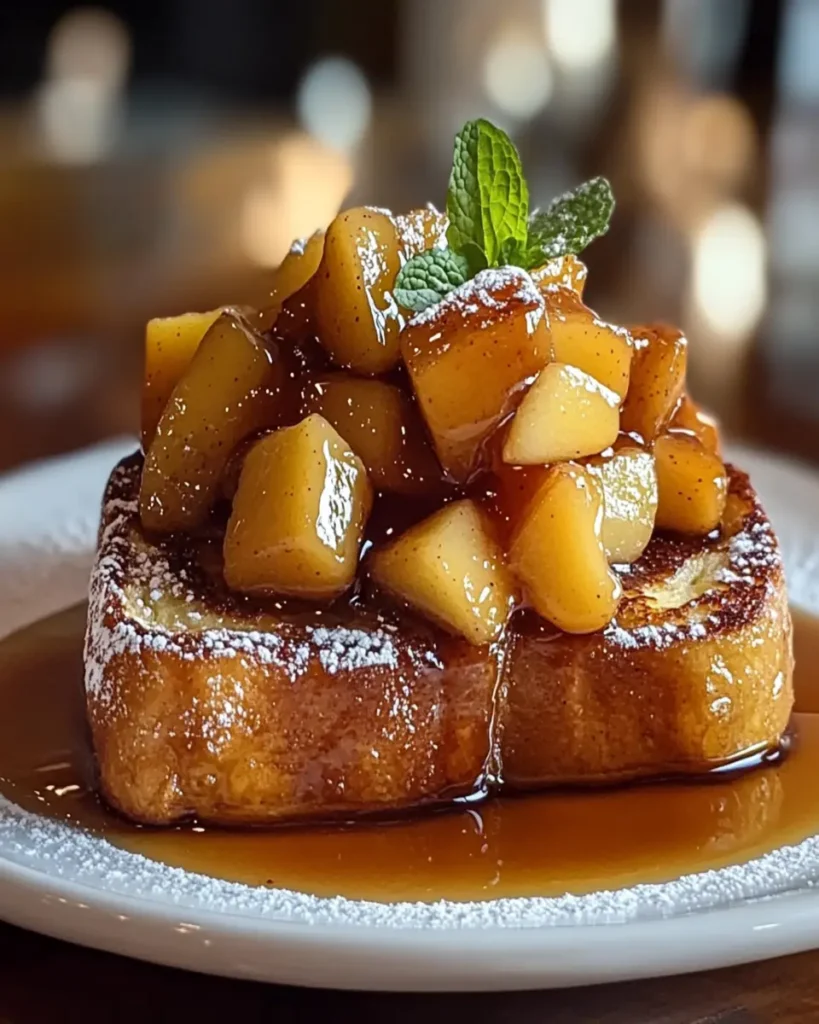 Tostadas Francesas de Brioche con Manzana Caramelizada First Image First Image