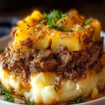 Pastel de Carne y Papas Cargado First Image First Image