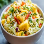 Ensalada Tropical de Piña y Repollo Sin Mayonesa First Image First Image