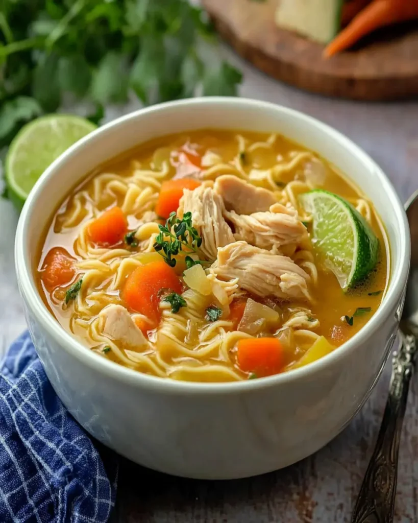 Sopa de Pollo Crack con Fideos First Image First Image