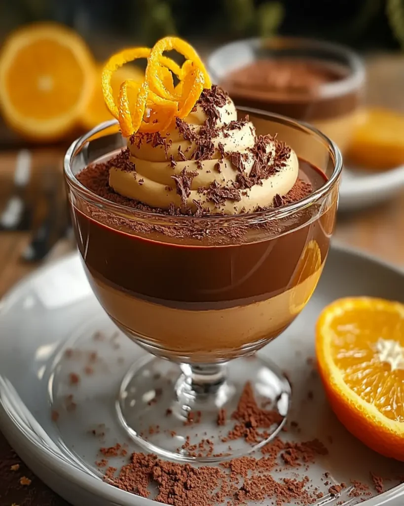 Mousse de Chocolate y Naranja First Image First Image