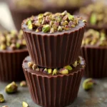 Tazas de Chocolate de Dubái con Pistachos Crujientes First Image First Image