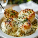 Escargot de Langosta con Mantequilla de Hierbas y Queso Fundido First Image First Image