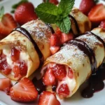 Chimichangas de Cheesecake de Fresa First Image First Image