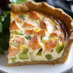 Quiche de Salmón y Puerros First Image First Image