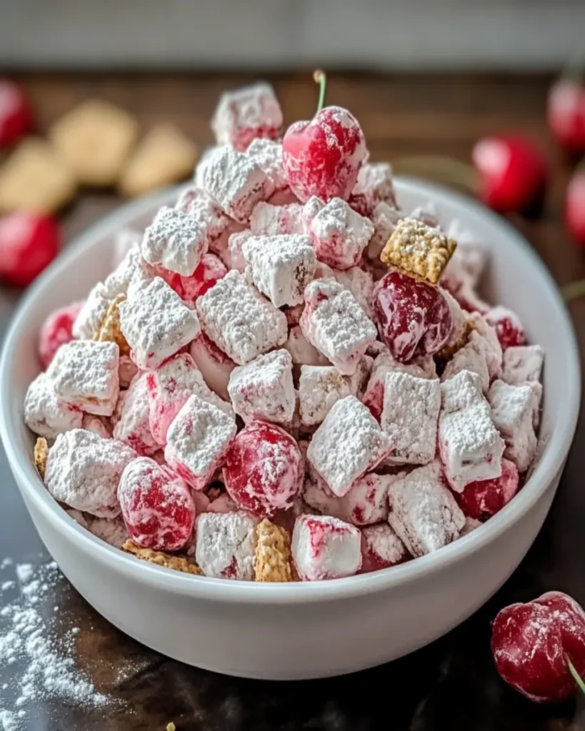 Cheesecake de Cereza en Puppy Chow First Image First Image