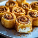 Rollitos Crujientes de Canela y Queso Crema Keto First Image First Image