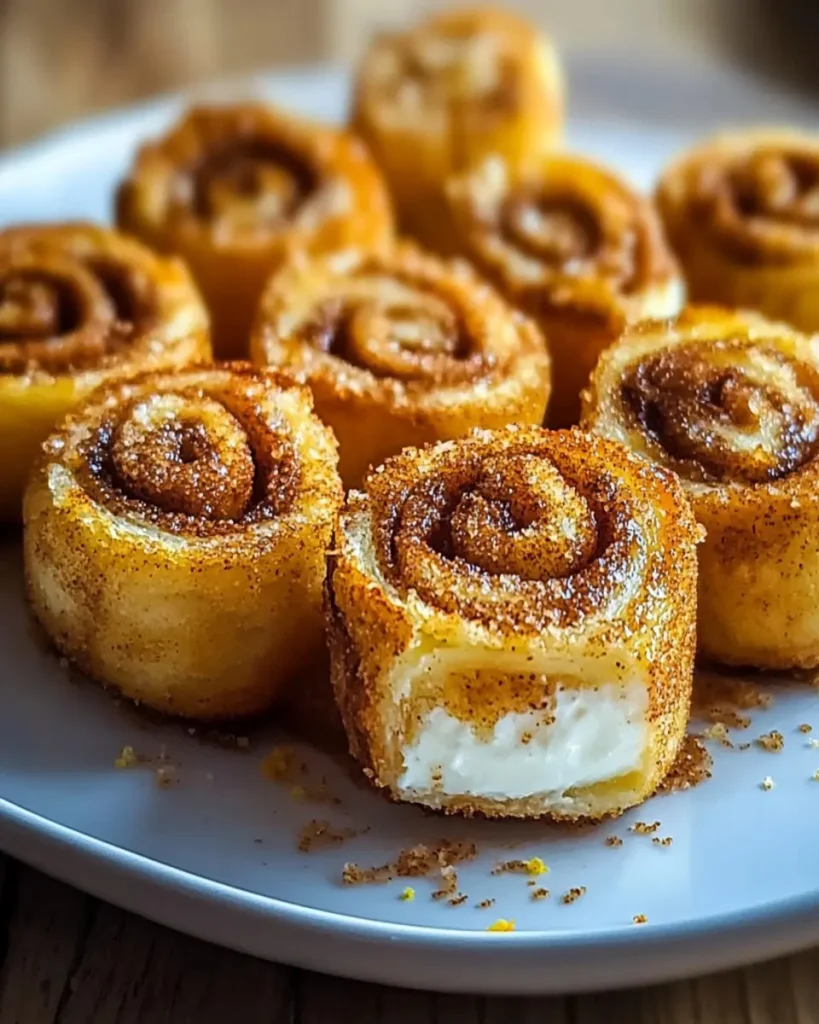 Rollitos Crujientes de Canela y Queso Crema Keto First Image First Image